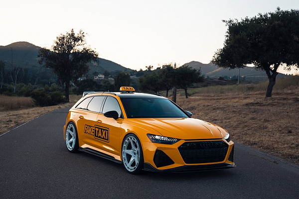 Фото дисков Brixton Forged TR05 AERO1 Белый глянец на Audi A/RS 6 (C8)