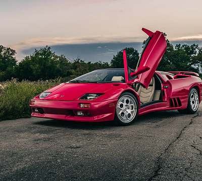 Фото дисков HRE 505 на Lamborghini Diablo