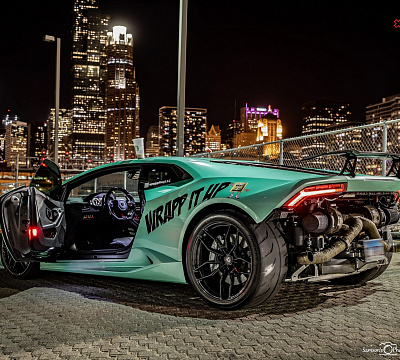 Фото дисков Anrky AN11 на Lamborghini Huracan