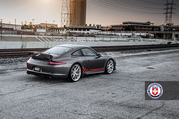 Фото дисков HRE P101 Глянцевый лак на Porsche 911 VII