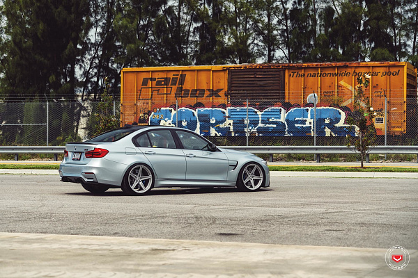 Фото дисков Vossen M-X5 Глянцевый тонированный лак на BMW 3/M3 (F3x/F80)