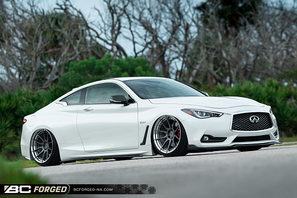 Фото дисков BC Forged HCA162 Глянцевый графит на Infiniti Q60 II