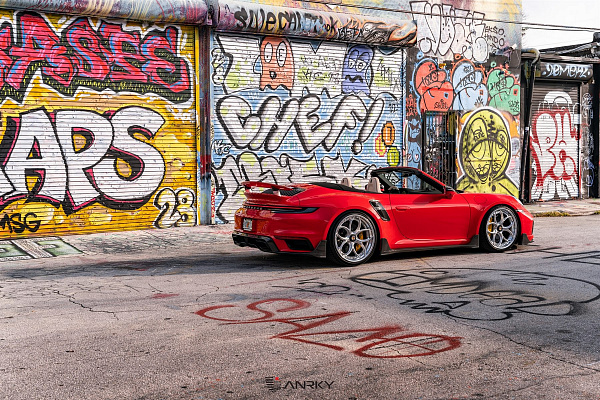Фото дисков Anrky S3-X0 Глянцевый лак на Porsche 911 VIII
