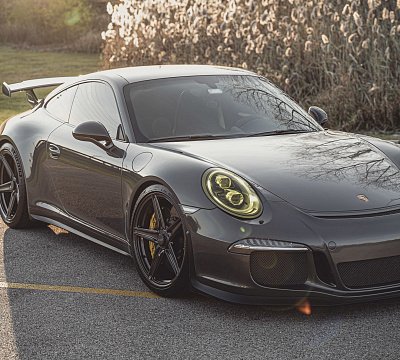 Фото дисков Vossen M-X5 на Porsche 911 VII