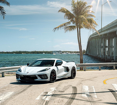 Фото дисков Vossen HF-5 на Chevrolet Corvette C8