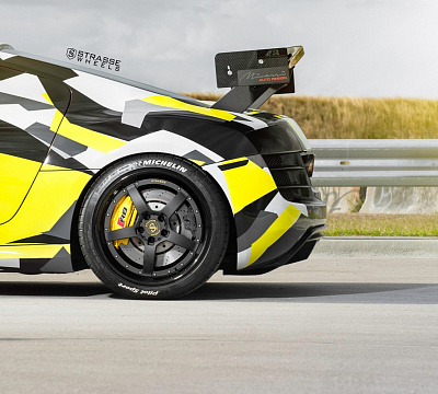 Фото дисков Strasse Wheels S5 Performance на Audi R8 (Typ 42)