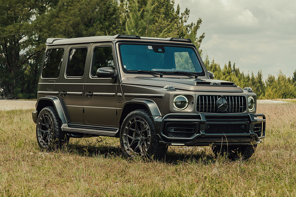 Фото дисков Vossen LC3-01 Глянцевый темный лак на Mercedes-Benz G-Class III