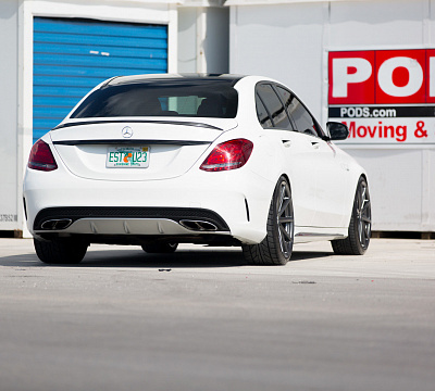 Фото дисков Vossen VFS-10 на Mercedes-Benz C-Class (W205)