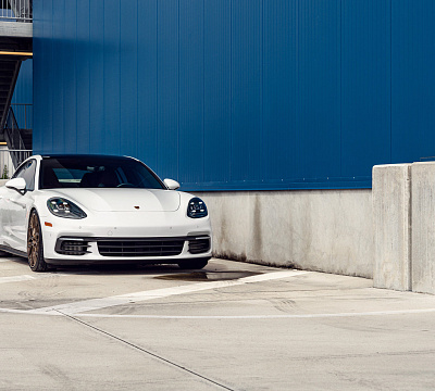 Фото дисков Vossen HF-2 на Porsche Panamera II