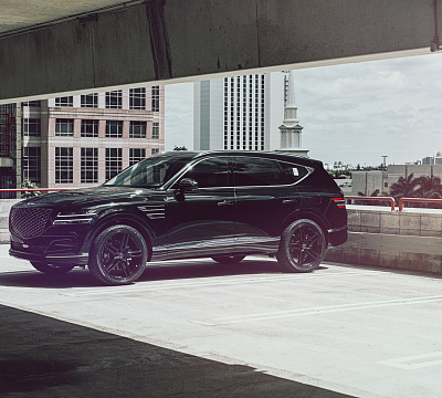 Фото дисков Vossen HF-1 на Genesis GV80