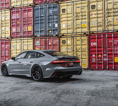 Фото дисков Vossen HF-3 на Audi A/RS 7 (4K)
