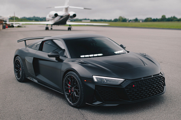 Фото дисков Brixton Forged PF10 Черный сатин на Audi R8 (4S)