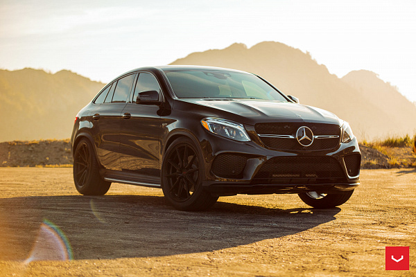 Фото дисков Vossen HF-3 Черный сатин на Mercedes-Benz GLE I