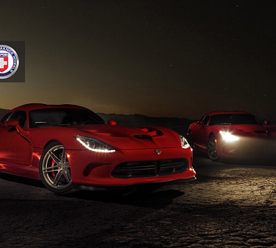 Фото дисков HRE P106 на Dodge Viper