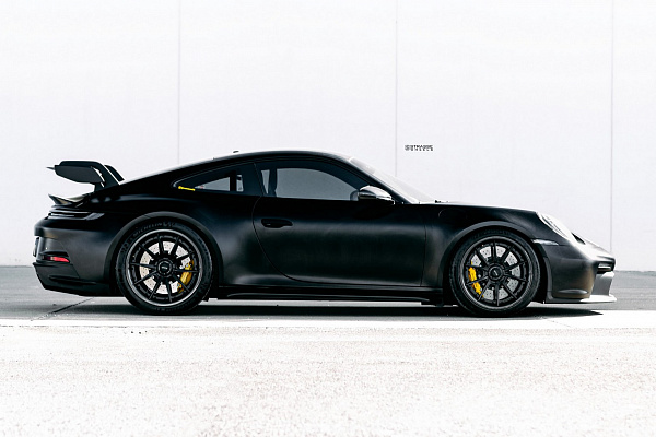 Фото дисков Savini SV10 Черный сатин на Porsche 911 VIII