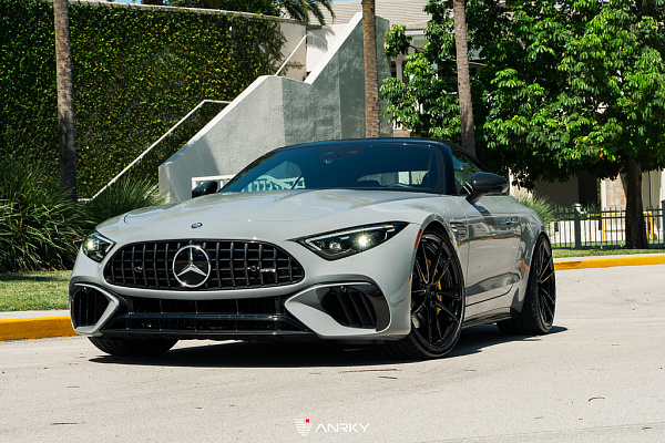 Фото дисков Anrky AN24 Черный глянец на Mercedes-Benz SL (R232)
