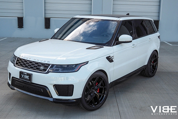 Фото дисков Vossen HF-5 Черный глянец на Range Rover Sport II