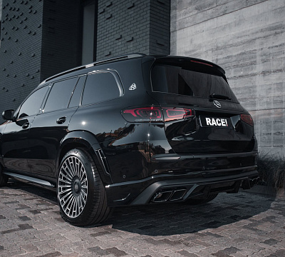 Фото дисков Brixton Forged LX07 на Mercedes-Benz GLS (X167)