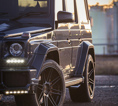 Фото дисков Strasse Wheels S8 Deep Concave на Mercedes-Benz G-Class II
