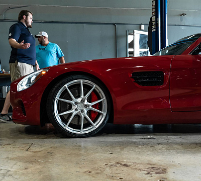 Фото дисков Anrky AN12 на Mercedes-Benz AMG GT I