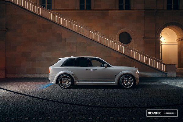 Фото дисков NOVITEC SP2 Глянцевый лак на Rolls-Royce Cullinan