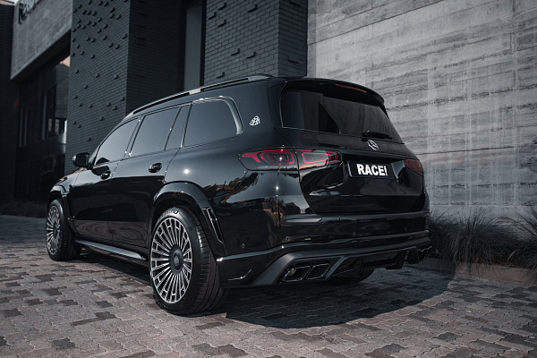 Фото дисков Brixton Forged LX07 Алмазная проточка на Mercedes-Benz GLS (X167)