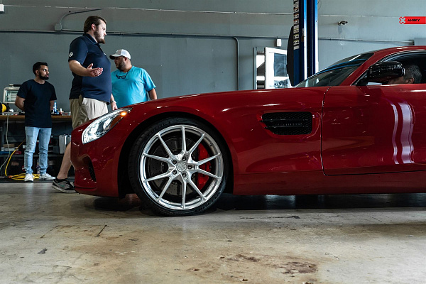 Фото дисков Anrky AN12 Глянцевый лак на Mercedes-Benz AMG GT I