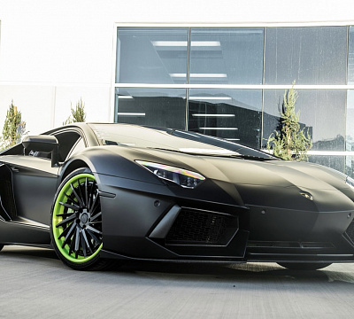Фото дисков Savini SV64 на Lamborghini Aventador