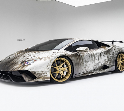 Фото дисков Strasse Wheels SM5RT Deep Concave Monoblock на Lamborghini Huracan