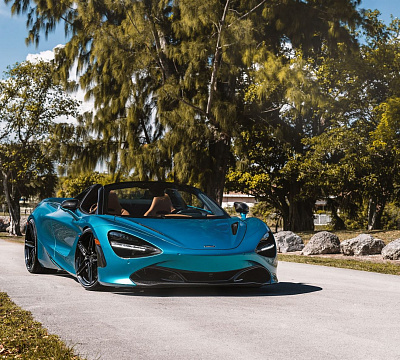 Фото дисков Anrky AN15 на McLaren 720S