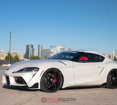 Фото дисков HRE FF11 на Toyota Supra A90