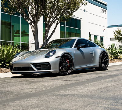 Фото дисков Brixton Forged FDE01 на Porsche 911 VIII