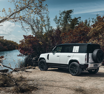 Фото дисков Vossen HF-7 на Land Rover Defender II