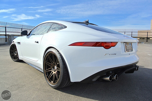 Фото дисков HRE 301M Глянцевая бронза на Jaguar F-Type