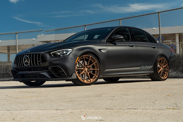 Фото дисков Anrky AN28 Сатиновая темная медь на Mercedes-Benz E-Class (W213, S213, C238)