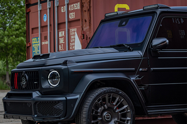 Фото дисков Brixton Forged LX03 Сатиновый темный лак на Mercedes-Benz G-Class III