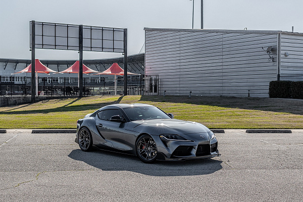 Фото дисков Anrky S1-X2 Глянцевый темный лак на Toyota Supra A90