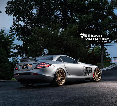 Фото дисков Anrky AN13 на Mercedes-Benz SLR McLaren