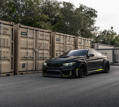 Фото дисков Vossen M-X3 (3-Piece) на BMW 4/M4 (F32/F82)