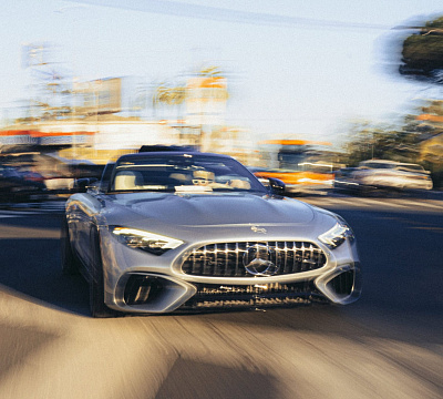 Фото дисков Brixton Forged RS01 на Mercedes-Benz SL (R232)