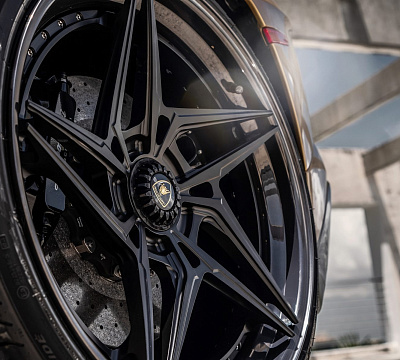 Фото дисков Anrky S3-X3 на Lamborghini Aventador
