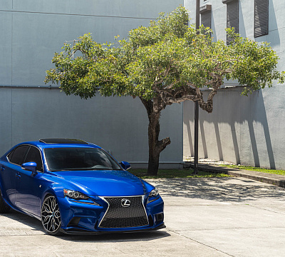 Фото дисков Vossen HF-2 на Lexus IS II