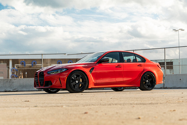 Фото дисков HRE 305 Черный сатин на BMW 3/M3 (G2x/G80)