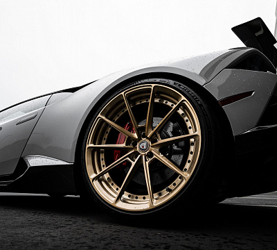 Фото дисков Anrky AN28 на Lamborghini Huracan