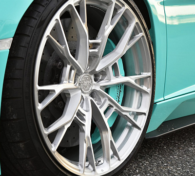 Фото дисков Anrky S1-X5 на Lamborghini Aventador