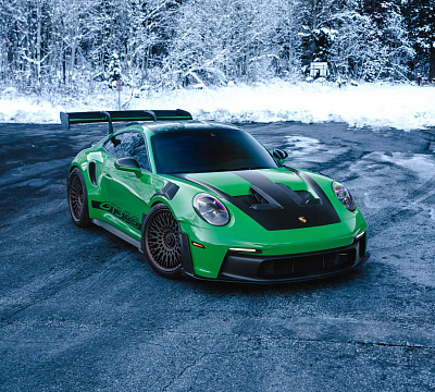 Фото дисков Brixton Forged TR20 на Porsche 911 VIII