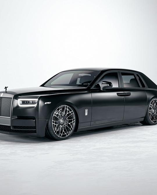Фото дисков LX02 Алмазная проточка на Rolls-Royce Phantom