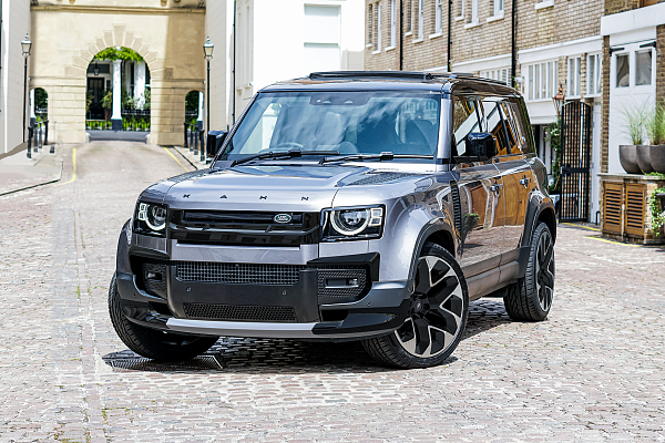 Фото дисков Kahn Type 60 RS2 Алмазная проточка на Land Rover Defender II