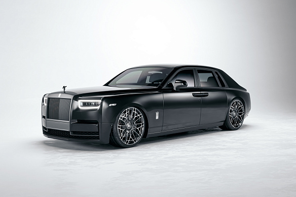 Фото дисков Brixton Forged LX02 Алмазная проточка на Rolls-Royce Phantom