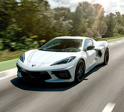 Фото дисков Vossen HF-5 на Chevrolet Corvette C8